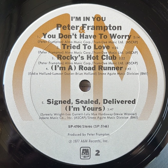 Peter Frampton - “I’m In You” Vinyl LP - Picture 5 of 5
